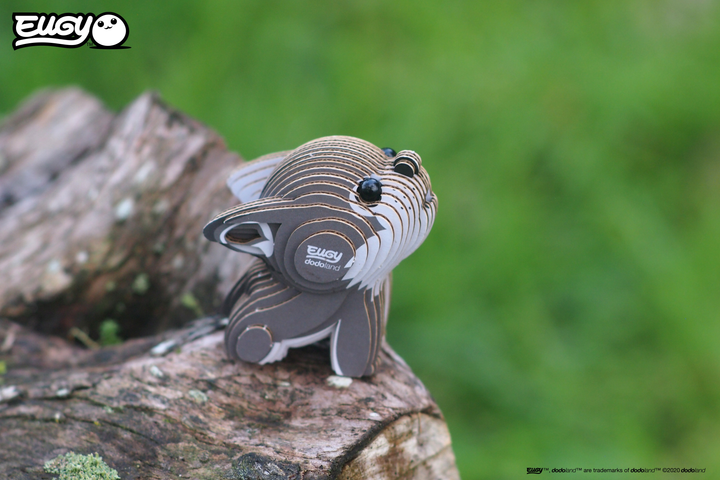 Model 3D do składania Eugy Zoo Wilk (9421035150385) - obraz 9