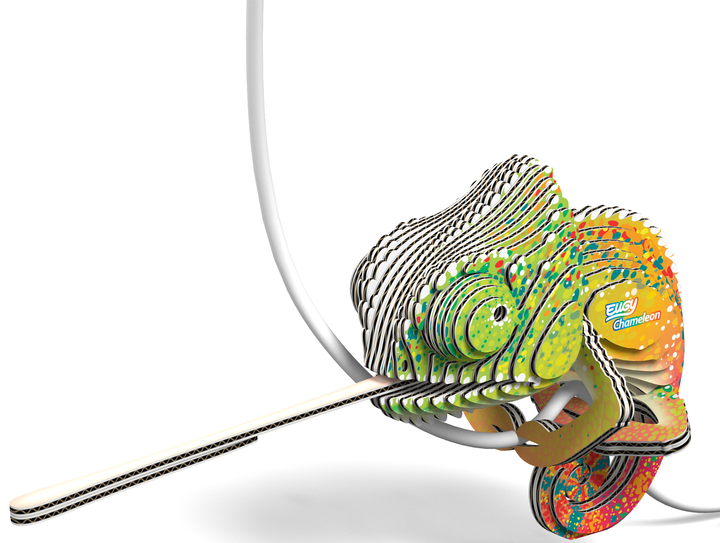 Model 3D do składania Eugy Zoo Kameleon (9421035150743) - obraz 4