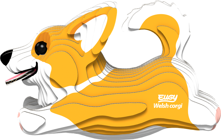 Model 3D do składania Eugy Zoo Welsh Corgi (9421035150828) - obraz 2