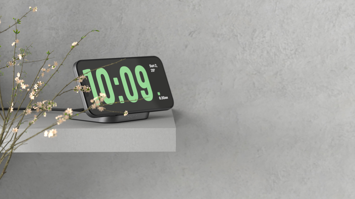 Бездротовий зарядний пристрій Zens Magnetic Nightstand Charger Black (8720618634405) - зображення 5