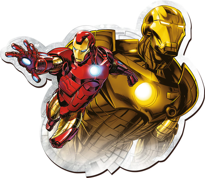 Пазл Trefl Wooden Marvel The Avengers Відважна залізна людина 160 елементів (5900511201833) - зображення 2