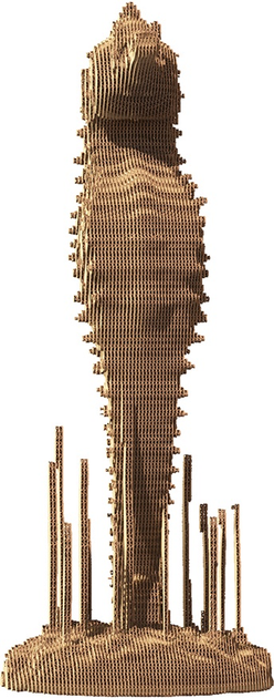 3D пазл-конструктор Cartonic 3D Puzzle Seahorse Морський коник Картонний (4820191133488) - зображення 7