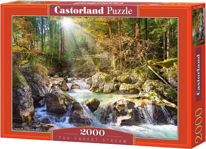 Пазл Castorland Лісовий струмок 2000 елементів (5904438200382) - зображення 1