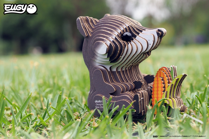 Model 3D do składania Eugy Zoo Szop pracz (9421036940244) - obraz 7