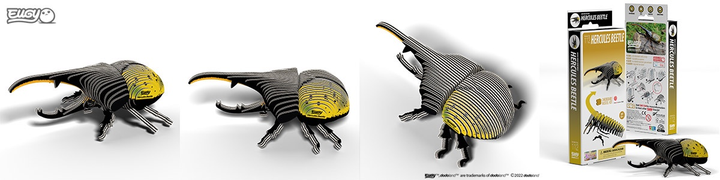 Model 3D do składania Eugy Zoo Żuk herkules (9421036940336) - obraz 5