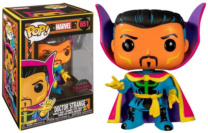 Kolekcjonerska figurka Funko POP! Marvel: Black Light: Dr. Strange (FUN2549580) - obraz 2