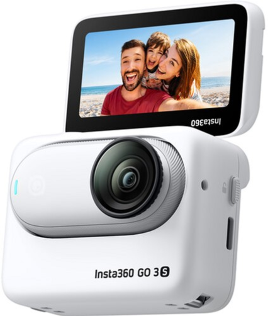 Kamera sportowa Insta360 GO 3S Standard Edition Arctic White 128GB (6970357857401) - obraz 3