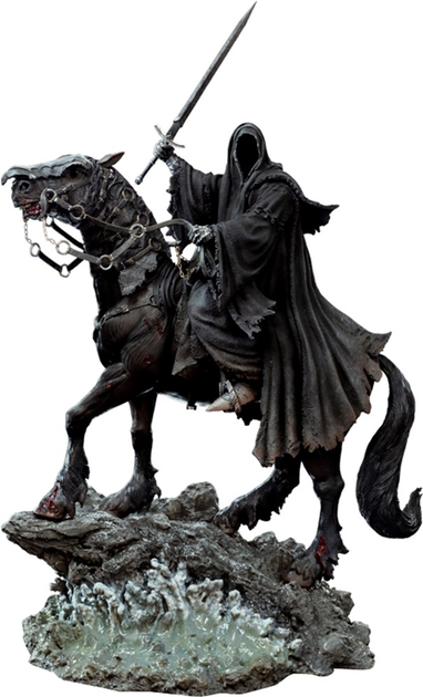 Statua Iron Studios LORD OF THE RINGS Nazgul on Horse Deluxe - Skala 1/10 (Władca Pierścieni) 42,5 cm (618231953561) - obraz 1