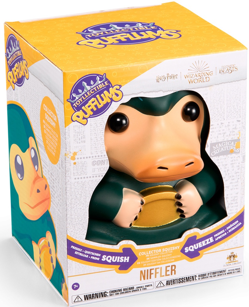 Іграшка антистрес The Noble Collection Fantastic Beasts Niffler Pufflums сквіш (Фантастичні звірі) 19 см (849421010232) - зображення 7