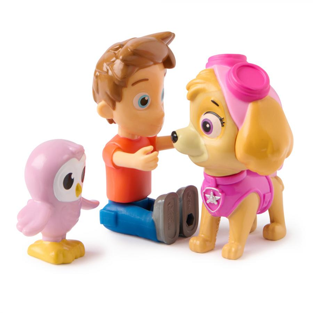 Kolekcjonerskie figurki Paw Patrol Skye, Alex Porter i Sowa (681147068001) - obraz 4
