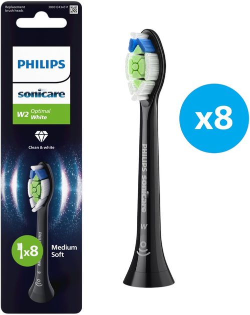 Końcówki do szczoteczki PHILIPS Sonicare HX6068/88 W2 Optimal White (8720689036467) - obraz 1