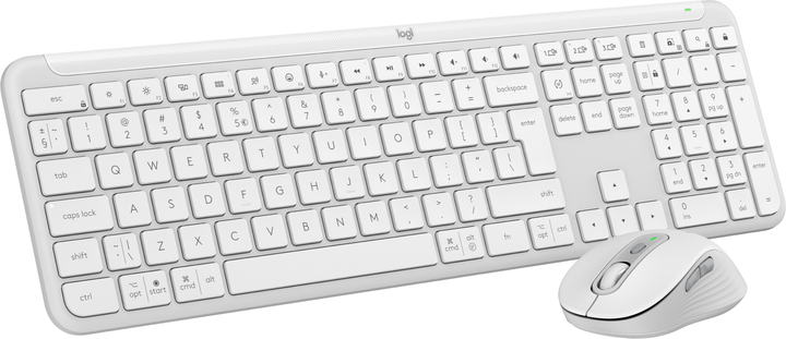 Комплект бездротовий Logitech MK950 Off-White (5099206119338) - зображення 1