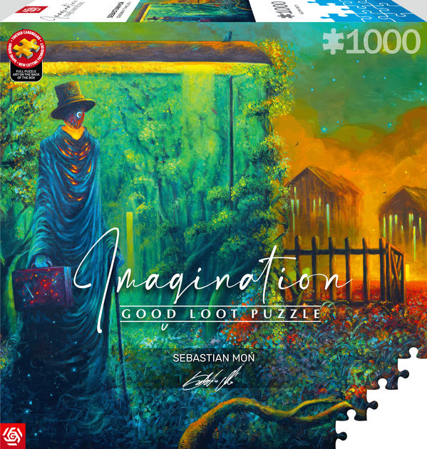 Puzzle Good Loot Imagination Sebastian Moń Stationary Traveller II 1000 elementów (5908305250012) - obraz 2
