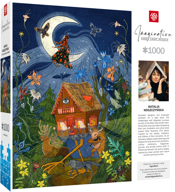 Puzzle Good Loot Imagination Natalia Noszczyńska Słowiański Świat Nadchodzi 1000 elementów (5908305250111) - obraz 4