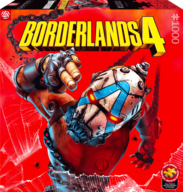 Puzzle Good Loot Borderlands 4 Break Free Psycho 1000 elementów (5908305250104) - obraz 2