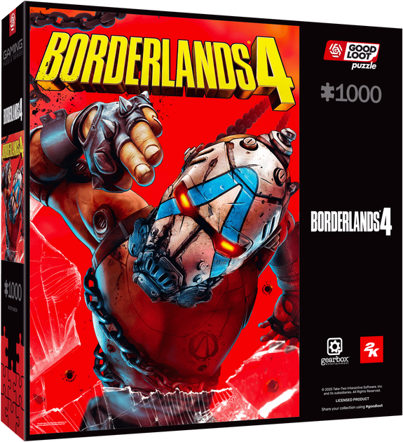 Puzzle Good Loot Borderlands 4 Break Free Psycho 1000 elementów (5908305250104) - obraz 7