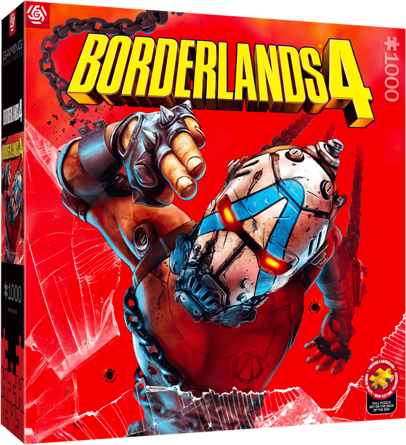 Puzzle Good Loot Borderlands 4 Break Free Psycho 1000 elementów (5908305250104) - obraz 1