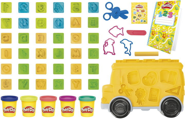 Zestaw do kreatywności Hasbro Play-Doh School day fun G1641 (5010996293879) - obraz 2
