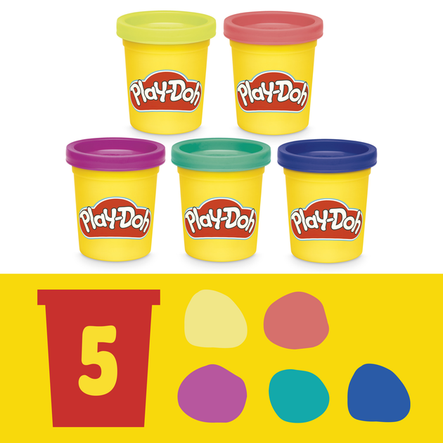 Zestaw do kreatywności Hasbro Play-Doh School day fun G1641 (5010996293879) - obraz 4