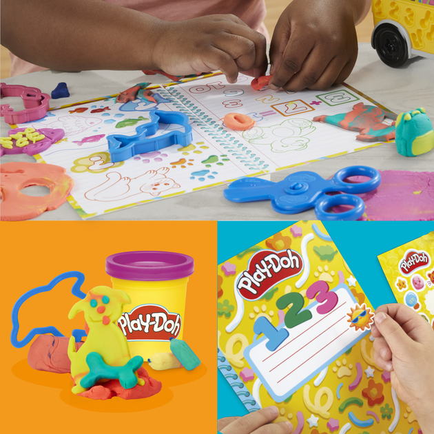 Zestaw do kreatywności Hasbro Play-Doh School day fun G1641 (5010996293879) - obraz 8