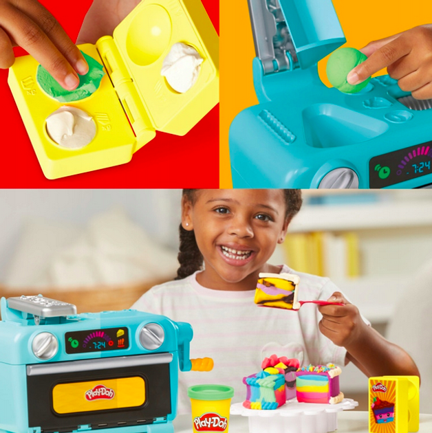 Набір для творчості Hasbro Play-Doh Super Slice Cake G0497 (5010996308528) - зображення 12