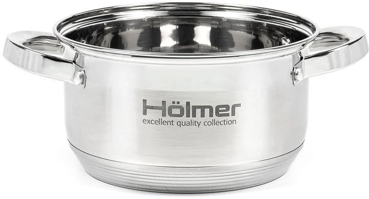 Набор кастрюль с крышками Hölmer CS-1652-SS - изображение 3