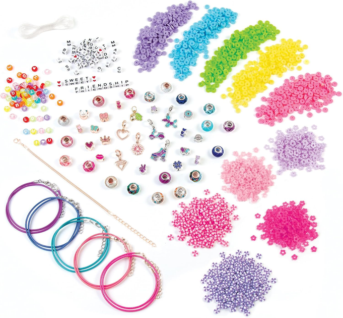Набір для виготовлення браслетів Make It Real Jewelry Studio Best Day Ever (695929018030) - зображення 3