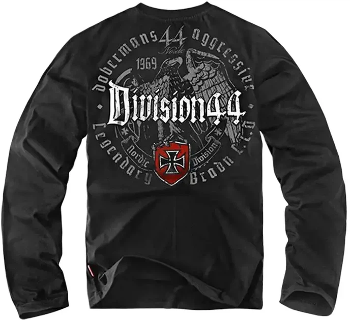 Лонгслів Dobermans Aggressive Division LS64BK M - зображення 2