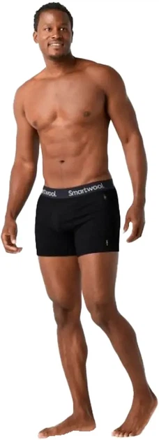 Трусы Smartwool Men’s Merino Sport 150 Boxer Brief Boxed S Black - изображение 3