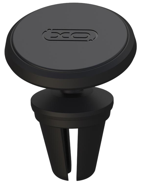 Автотримач XO C96B Air Vent Car Holder Round Magnetic Black (7109736) - изображение 2