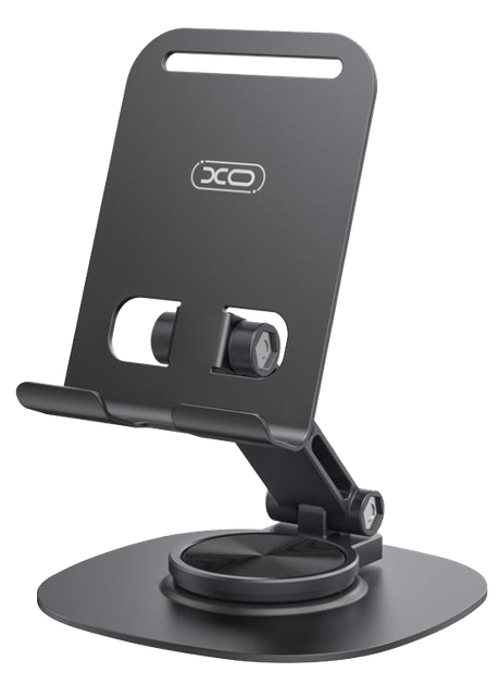 Універсальна поворотна підставка для телефону XO C151 Black (7109740) - Фото 3 Універсальна поворотна підставка для телефону XO C151 Black (7109740) - изображение 3