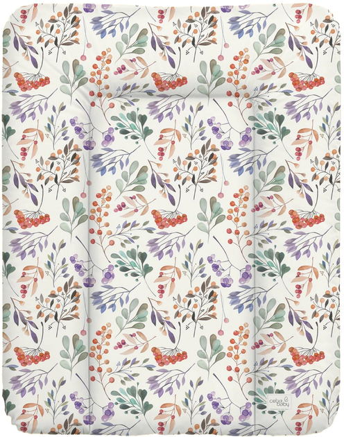 Materac do przewijania na komodę Ceba Baby 70 x 50 cm miękki Rowanberry (W-143-000-639) - obraz 1