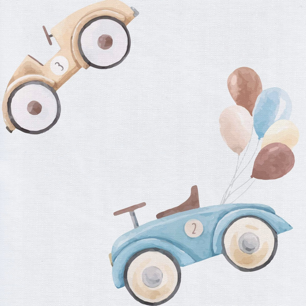 Materac do przewijania na komodę Ceba Baby 70 x 50 cm miękki Retro Cars (W-143-000-640) - obraz 2