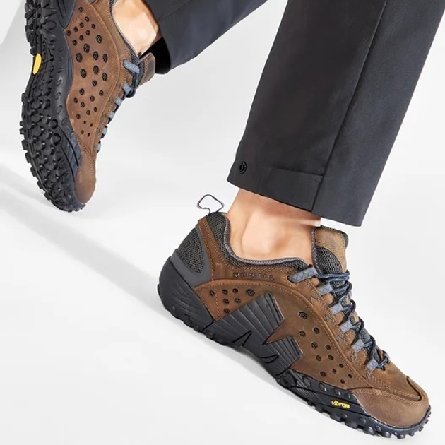 Buty trekkingowe męskie Merrell Intercept J598633 46.5 (11.5UK) 30 cm Brązowe (884547985620) - obraz 2