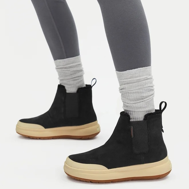 Жіночі челсі високі Merrell Marquette Thermo Pull On WP J007064 38.5 (5.5UK) 25 см Чорні (195020398494) - зображення 2