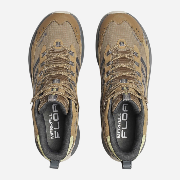 Buty trekkingowe męskie Gore-tex Merrell Moab Speed 2 Mid GTX J038339 43 (8.5UK) 27 cm Brązowe (195021258278) - obraz 4