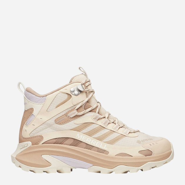 Жіночі черевики для трекінгу з Gore-tex Merrell Moab Speed 2 Mid GTX J038822 37.5 (4.5UK) 24 см Бежеві (195021269434) - зображення 1