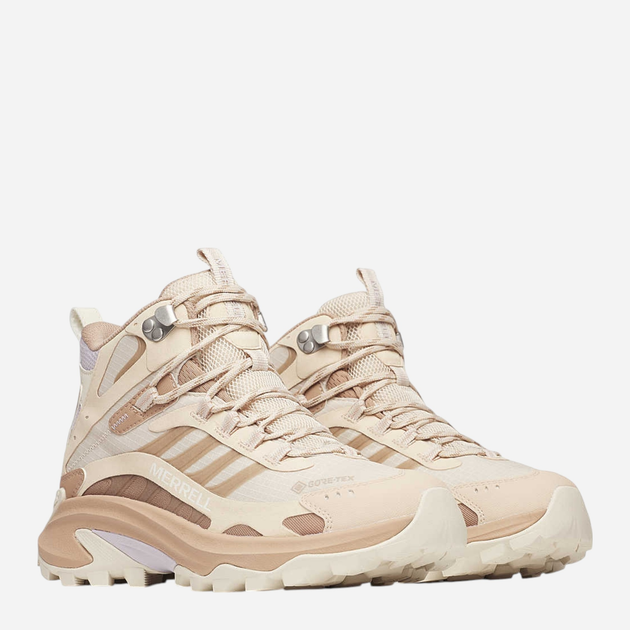 Жіночі черевики для трекінгу з Gore-tex Merrell Moab Speed 2 Mid GTX J038822 40 (6.5UK) 26 см Бежеві (195021269472) - зображення 2