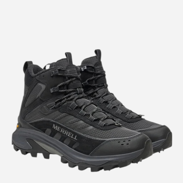 Buty trekkingowe męskie z membraną Merrell Moab Speed 2 Thermo Mid WP J068305 41 (7UK) 25.5 cm Czarne (195020381236) - obraz 2