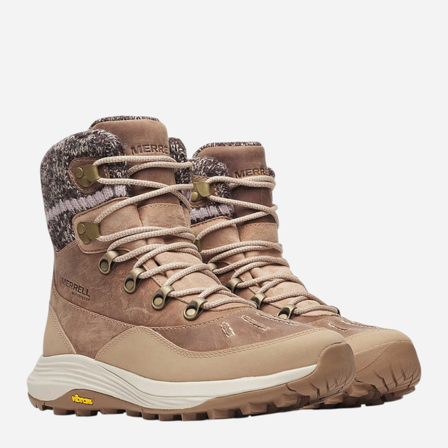 Жіночі черевики для трекінгу Merrell Siren 4 Thermo Mid Zip WP J038764 37.5 (4.5UK) 24 см Коричневі (195021266891) - зображення 2