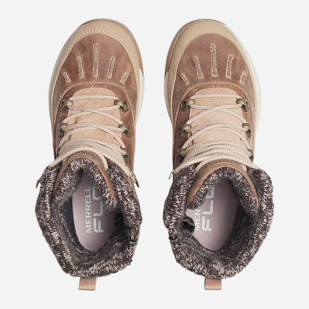 Жіночі черевики для трекінгу Merrell Siren 4 Thermo Mid Zip WP J038764 41 (7.5UK) 27 см Коричневі (195021266952) - зображення 4