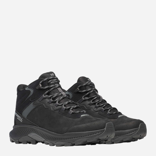 Чоловічі черевики для трекінгу з мембраною Merrell Speed Strike 2 Ltr Mid WP J038071 43 (8.5UK) 27 см Чорні (195020854808) - зображення 2
