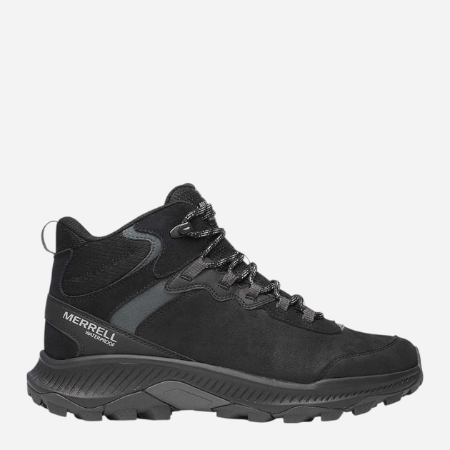 Чоловічі черевики для трекінгу з мембраною Merrell Speed Strike 2 Ltr Mid WP J038071 44 (9.5UK) 28 см Чорні (195020854822) - зображення 1
