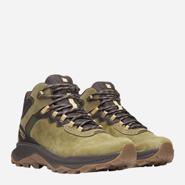 Чоловічі черевики для трекінгу з мембраною Merrell Speed Strike 2 Ltr Mid WP J038077 45 (10.5UK) 29 см Хакі (195020855294) - зображення 2