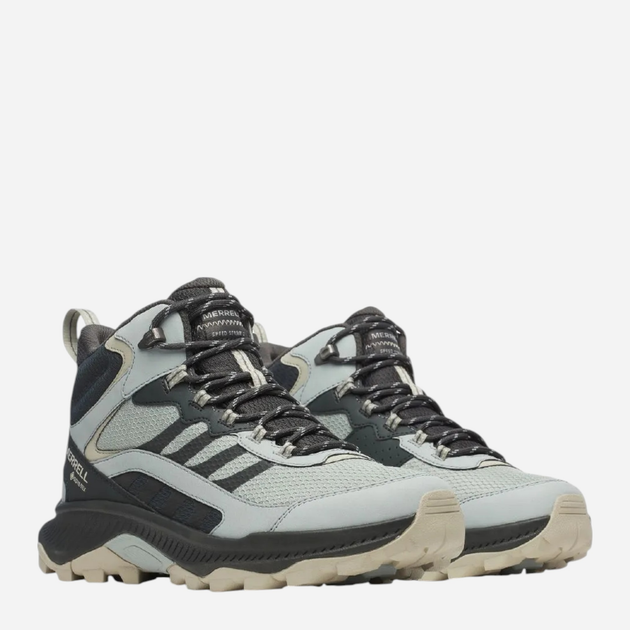 Чоловічі кросівки для трекінгу Gore-tex Merrell Speed Strike 2 Mid GTX J038383 44.5 (10UK) 28.5 см Сірі (195021261100) - зображення 2