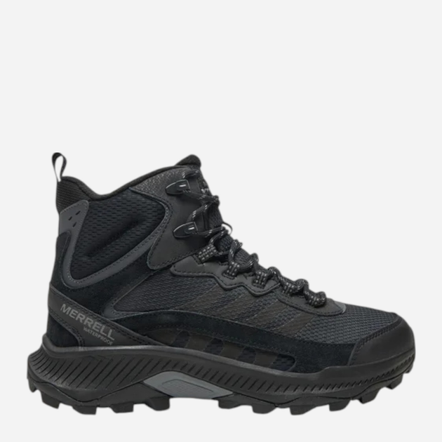 Чоловічі черевики для трекінгу з мембраною Merrell Speed Strike 2 Thermo Mid WP J037767 42 (8UK) 26.5 см Чорні (195020346532) - зображення 1