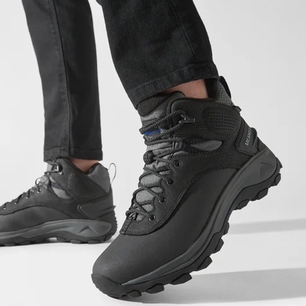 Buty trekkingowe męskie z membraną Merrell Thermo Kiruna 2 Mid WP J037239 44 (9.5UK) 28 cm Czarne (195019469549) - obraz 2