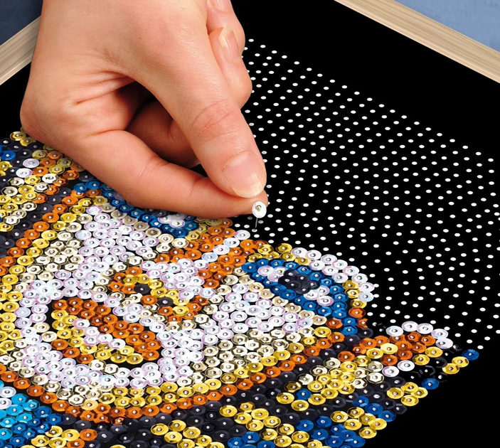 Zestaw dla kreatywności Sequin Art Blue Premium Kitfix Tutankhamun (5905935810807) - obraz 3