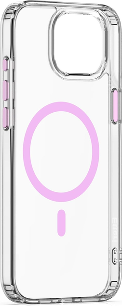 Etui plecki Etteri Color Mag do Apple iPhone 14 6.1 Pink (GSM190933) - obraz 2