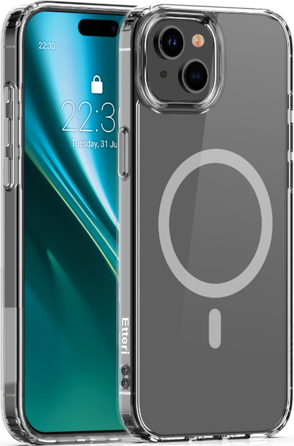 Панель Etteri Color Mag do Apple iPhone 14 6.1 Grey (GSM190921) - зображення 1